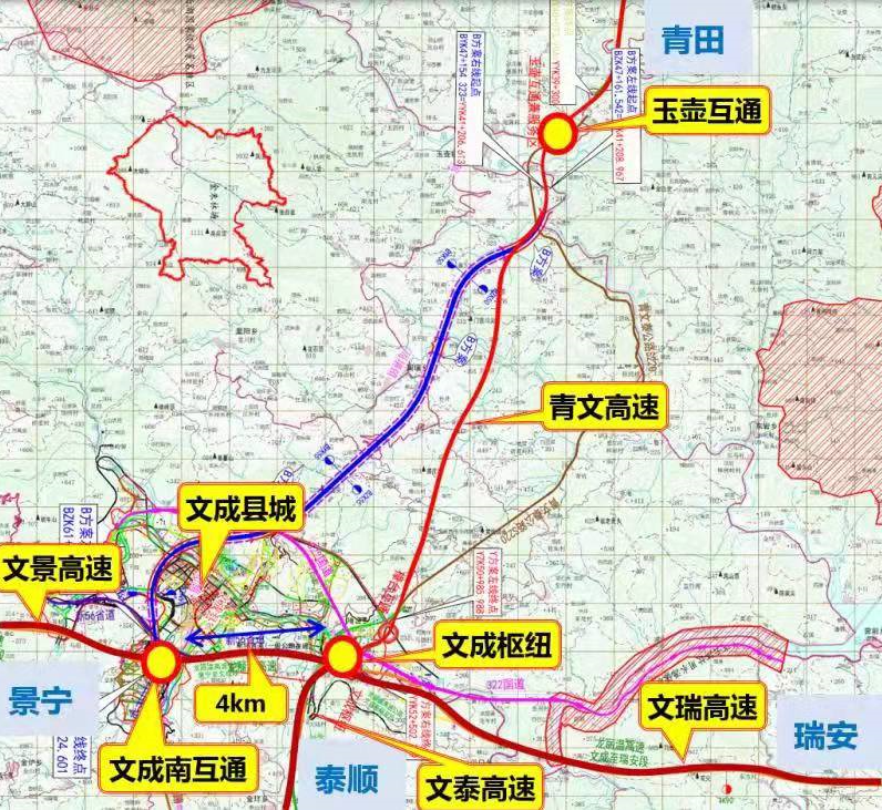 建成后可减少1小时车程文青高速又有新进展