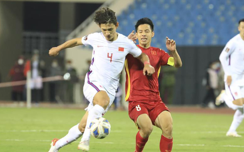 足球——世预赛：中国队不敌越南队 告别世界杯