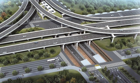 张振丰调研市区快速路建设：加快构建“七纵七横”城市快速路网
