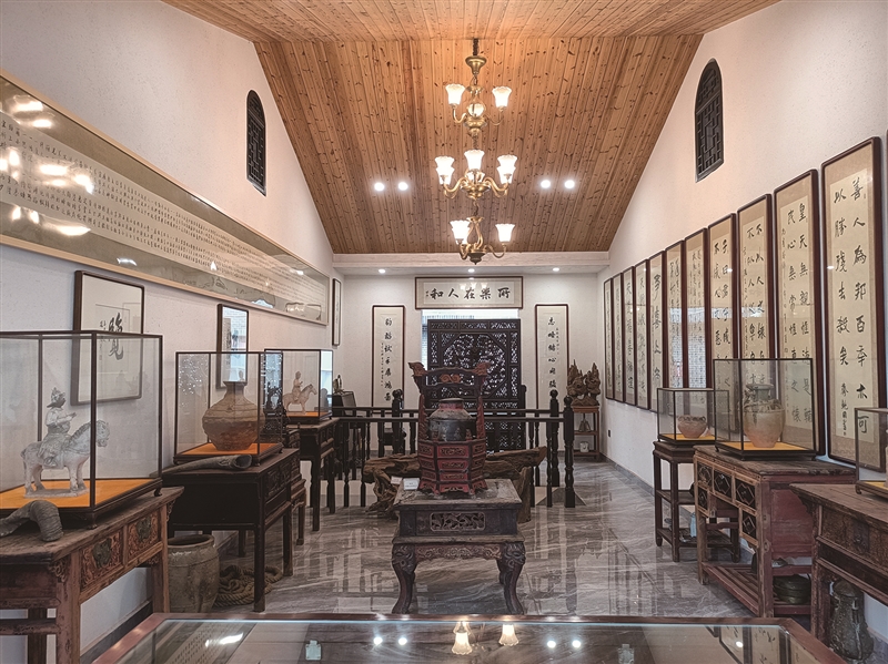 陈志豹把家打造成私人收藏馆五年规划升级为博物馆