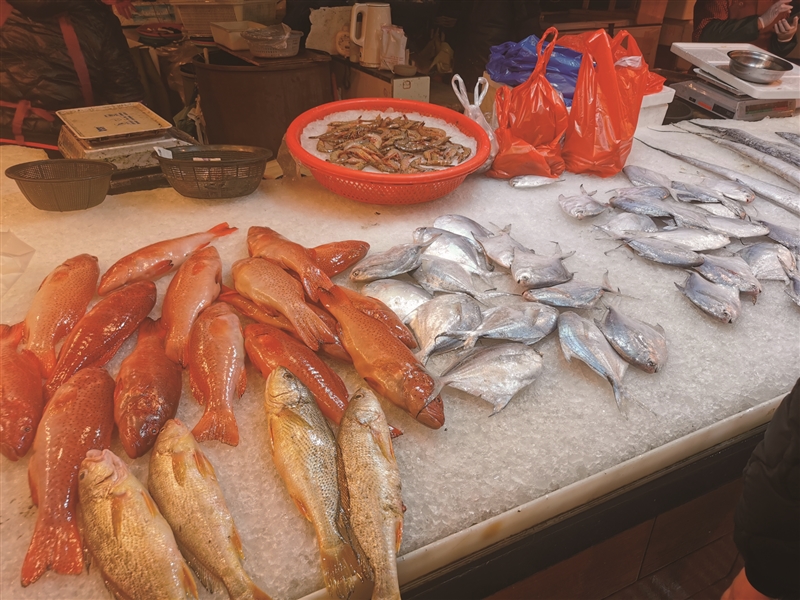温州市场：节后海鲜价格回落 白鲳鱼售价波动大