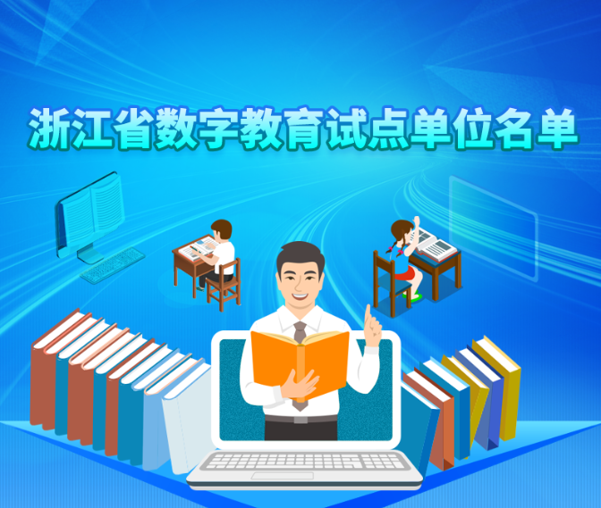 温州31家单位，入选浙江省数字教育试点单位！