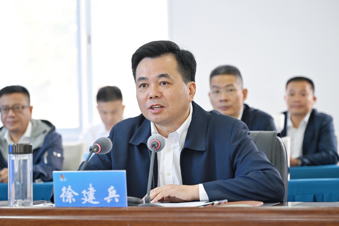 徐建兵希望两地持续深化对口支援,共同谱写跨越千里,互利共赢,协同