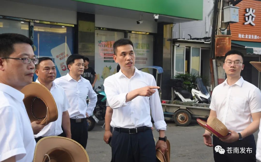 苍南县委书记张本锋赴金乡炎亭督查防汛防台工作迅速进入临战状态不折