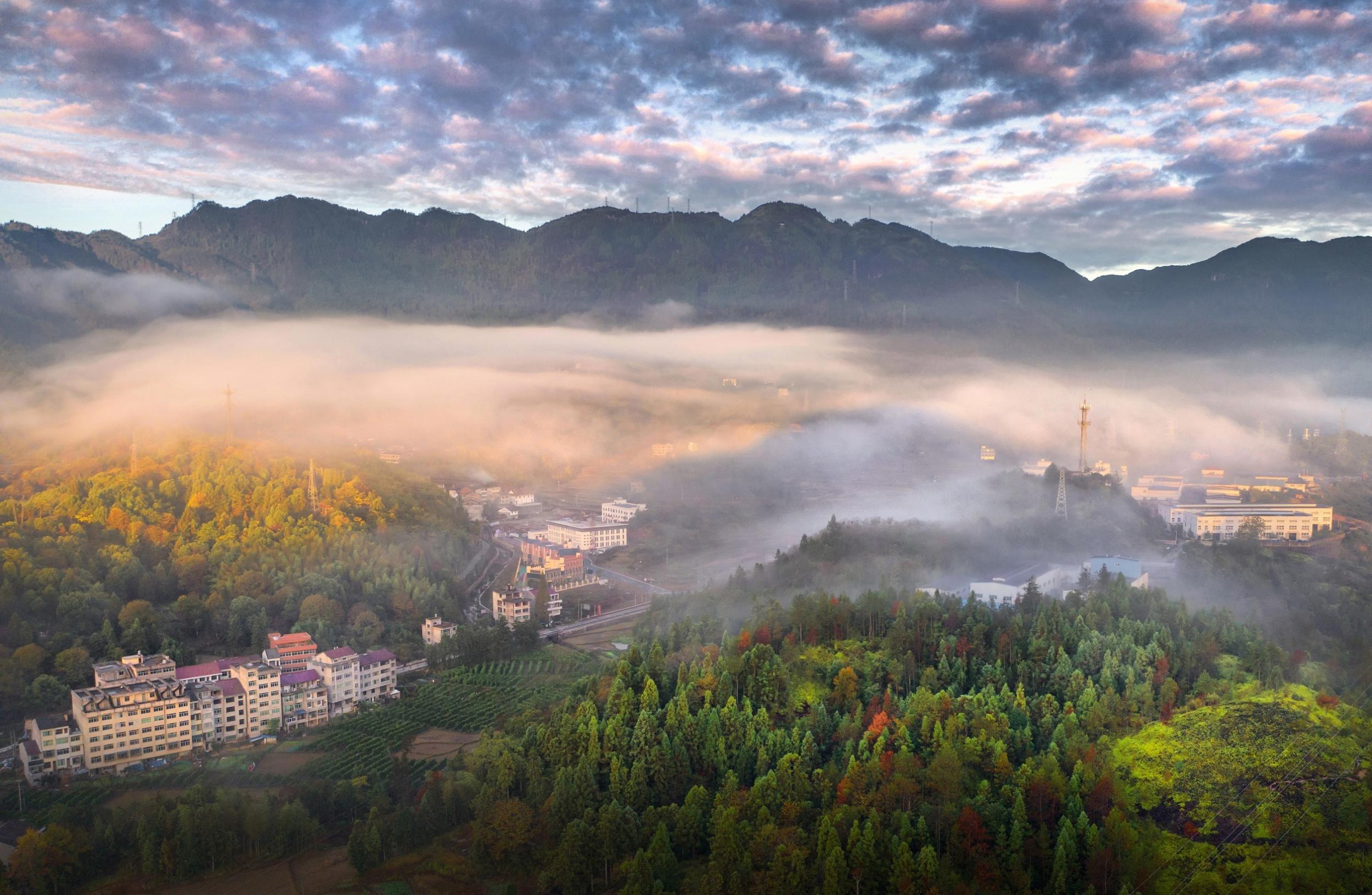 温州文成：这个云雾环绕的地方，叫周壤