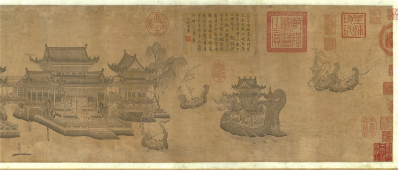 古代瓯江上的龙舟竞渡有多热闹?-新闻中心-温州网