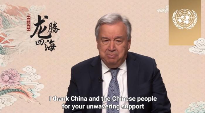 “春节快乐！”联合国秘书长用中文送上新春祝福-新闻中心-温州网