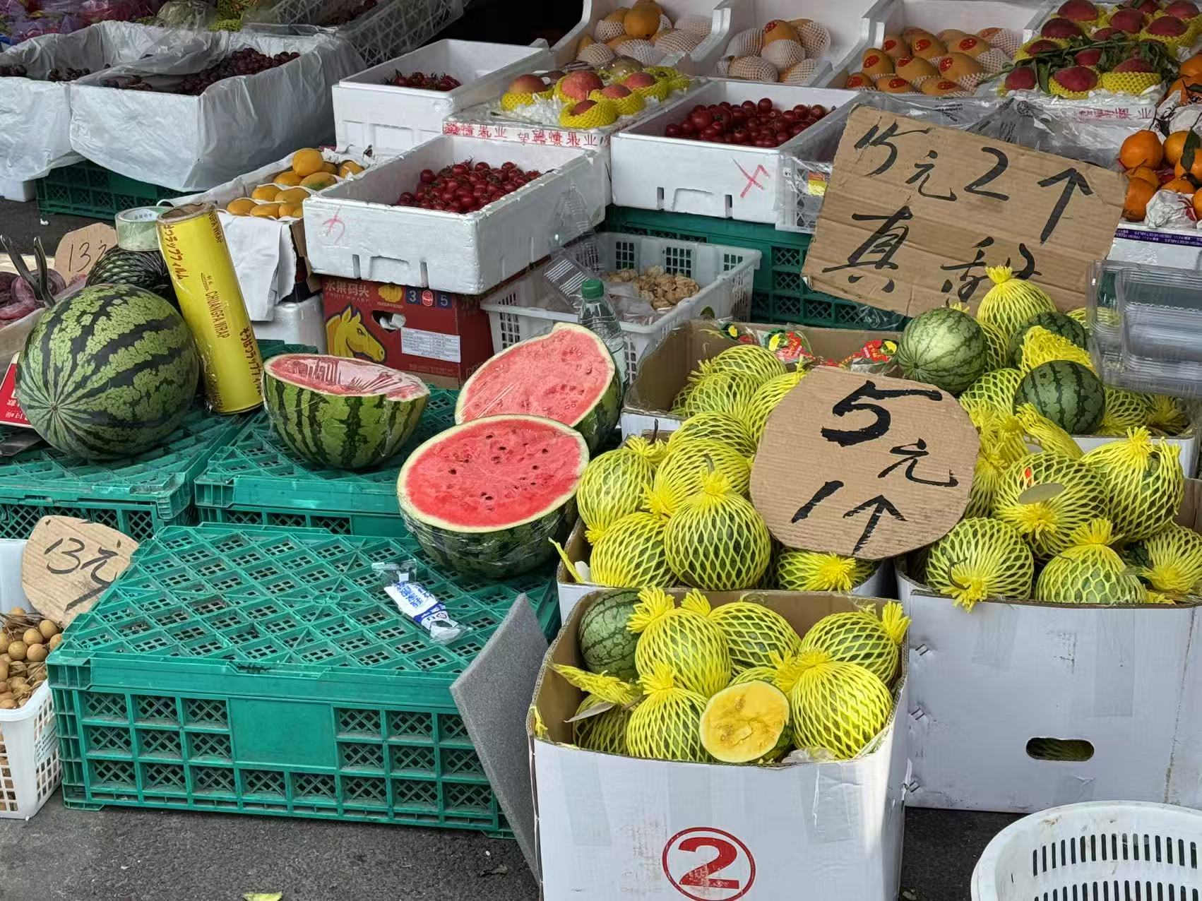 5元一个！温州“吃瓜群众”上线，每天狂买120吨