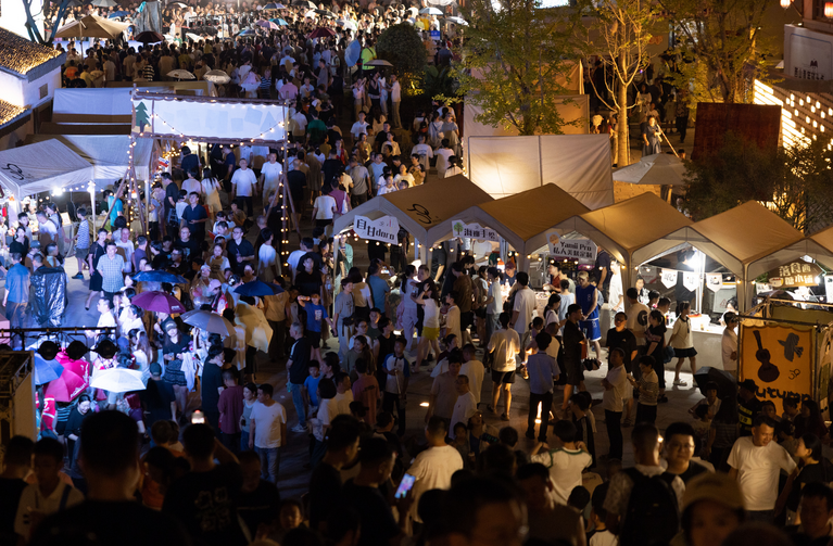 潮玩夜坐标!瑞安云江码头成国庆爆款