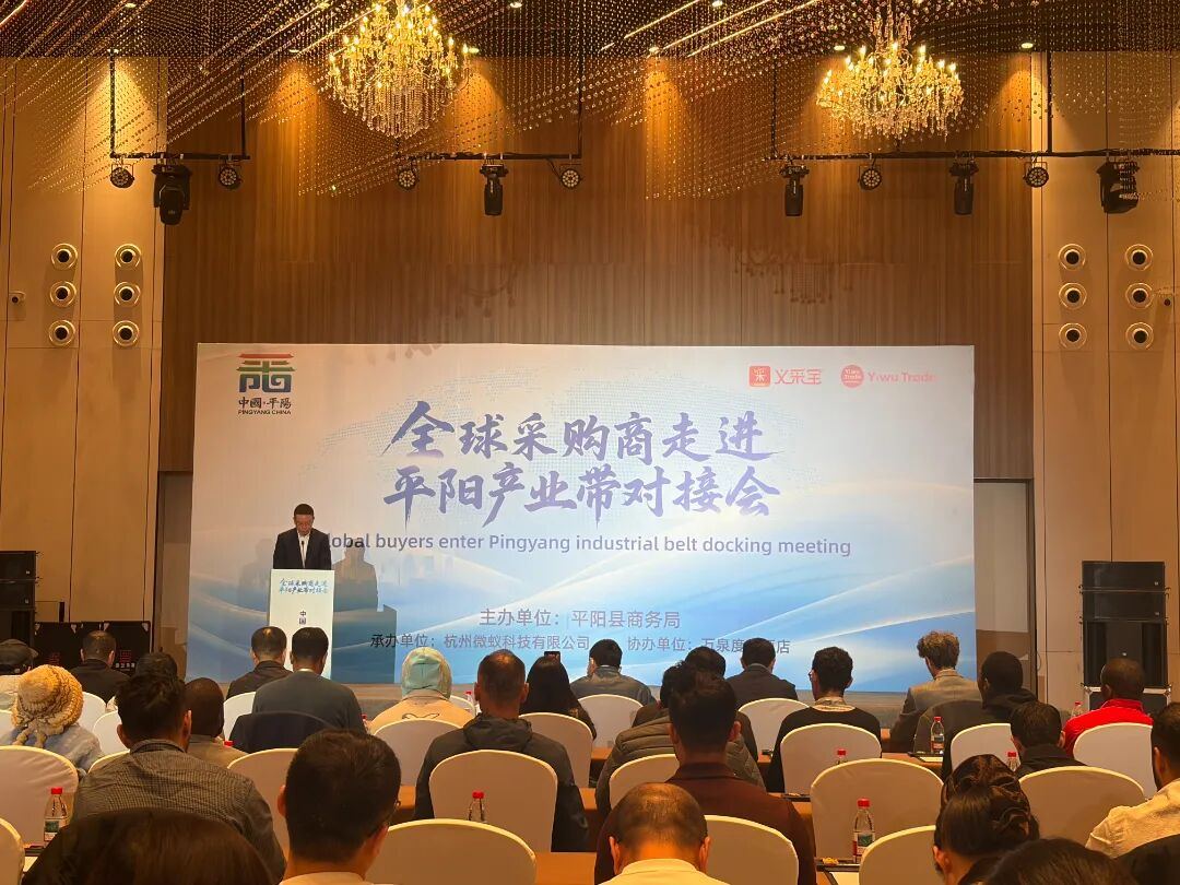 “含洋量”拉满 平阳企业家门口揽国际订单