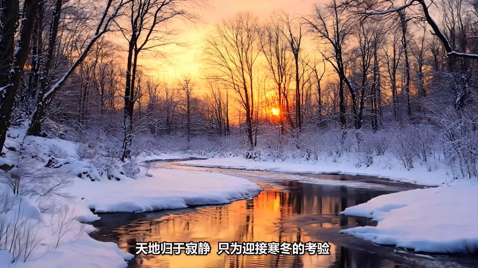 小雪至,冬安暖