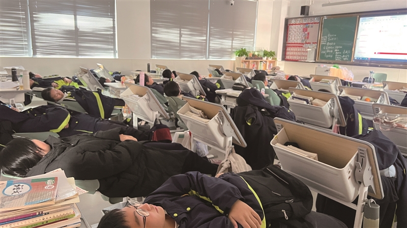 温州中小学生解锁午休新体验