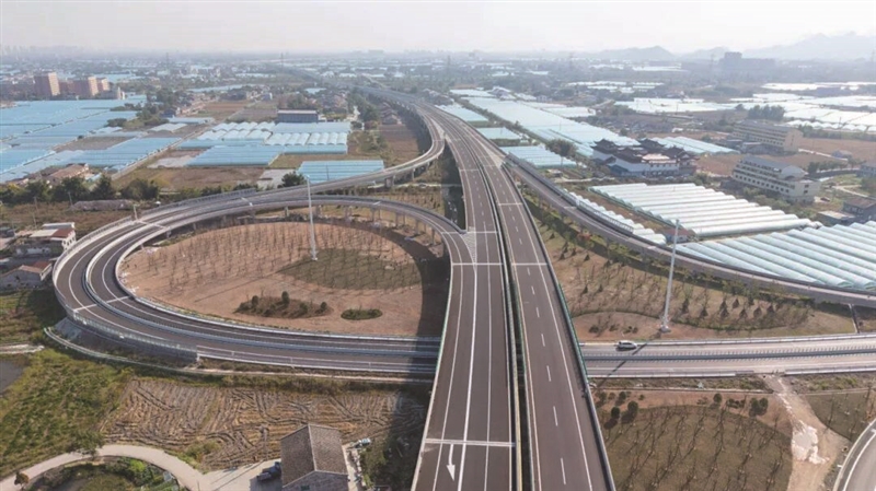 瑞苍高速公路预计年底通车 实现沿线四县市10分钟上高速