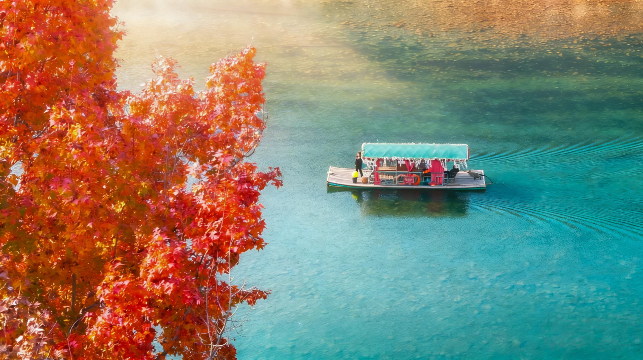 古道披“红毯” 永嘉鹤盛上塆红枫古道迎客来