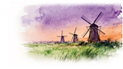 在风车下,漫步郁金香花海,开启一段纯正的荷兰风情之旅