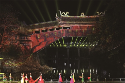 泰顺:跨年在廊氡 为园博盛会预热