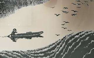 非遗代表性传承人项之华作品《绿水青山》获“映山红奖”