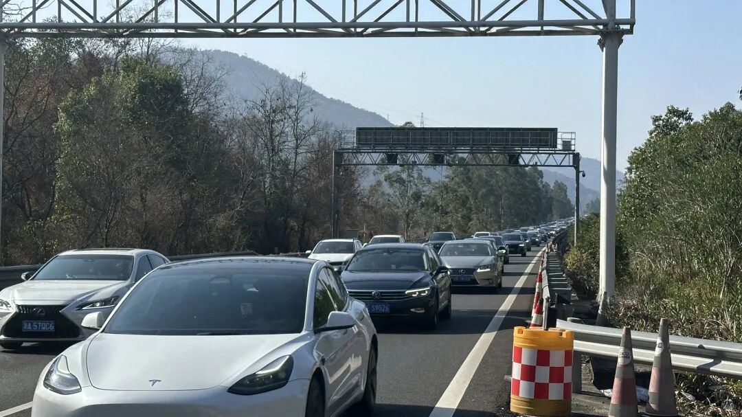 返程高峰来临,温州高速这几个路段尽量避开