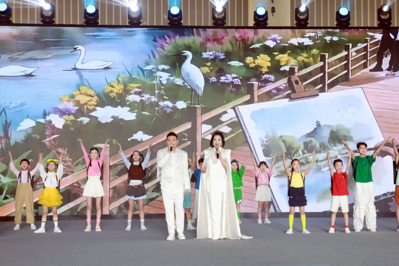 百姓园博百姓唱!《最美画中画》首唱,向世界发出“画中之约”