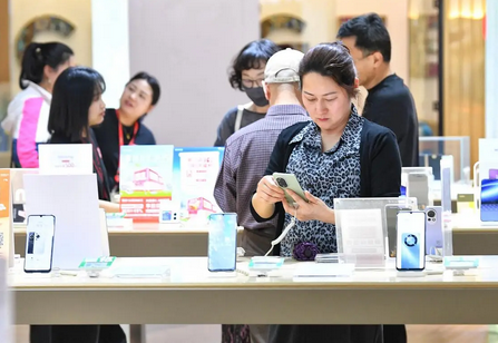 今年以来消费品以旧换新销售额突破5000亿元