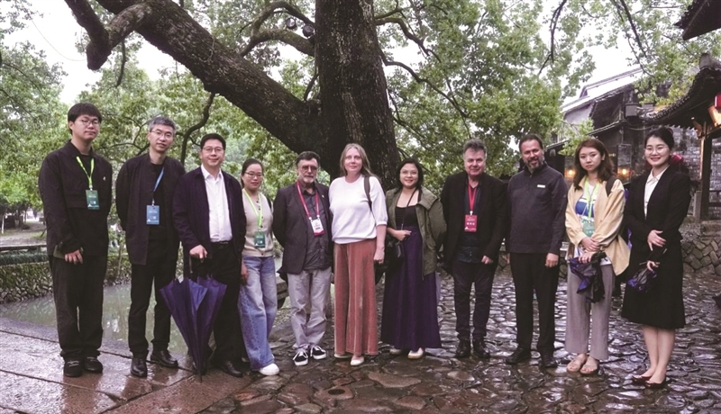 国际风景园林专家到访园博会山水人居（永嘉）分会场