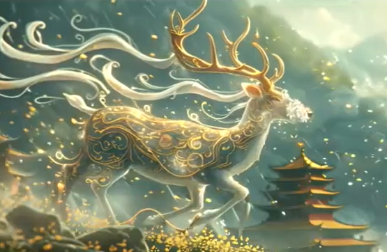 AI视频:《华盖山与白鹿城》
