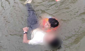 温州龙港:群众垂钓时不慎落水 民警上演三分钟教科书式救援
