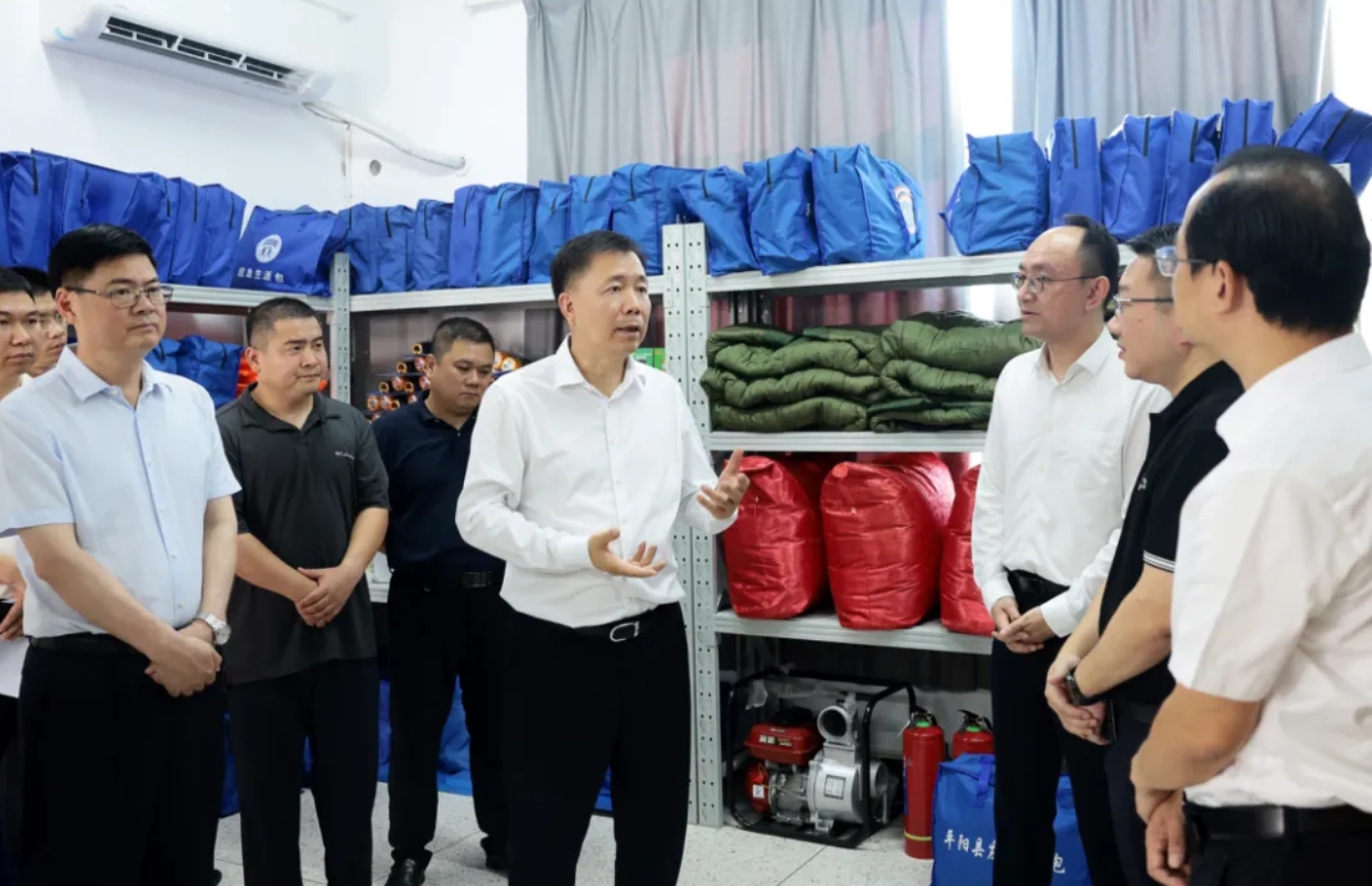 张振丰赴瑞安平阳检查指导9号台风“巴威”防御应对工作