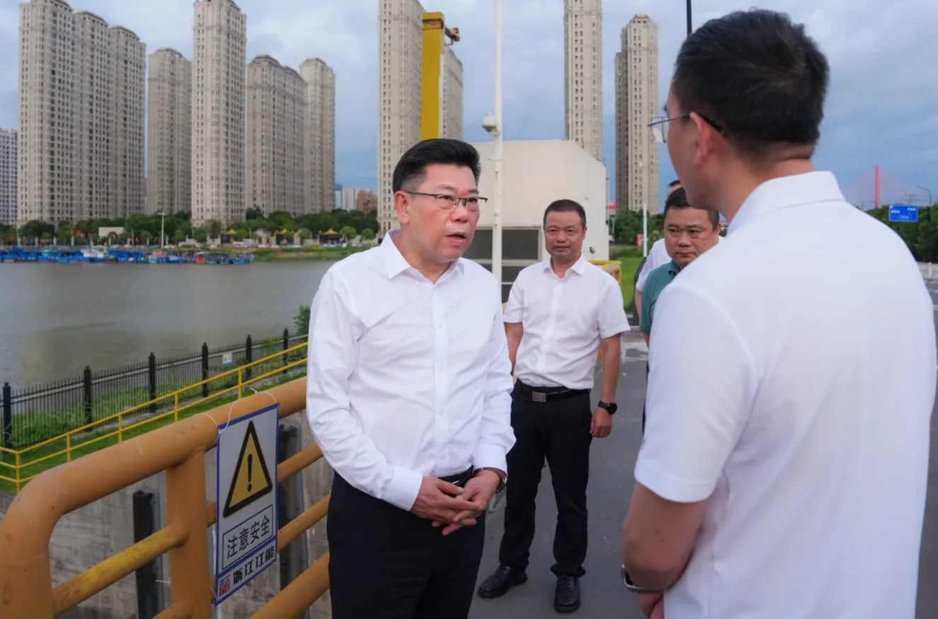 张文杰赴洞头龙湾瑞安检查防汛防台工作