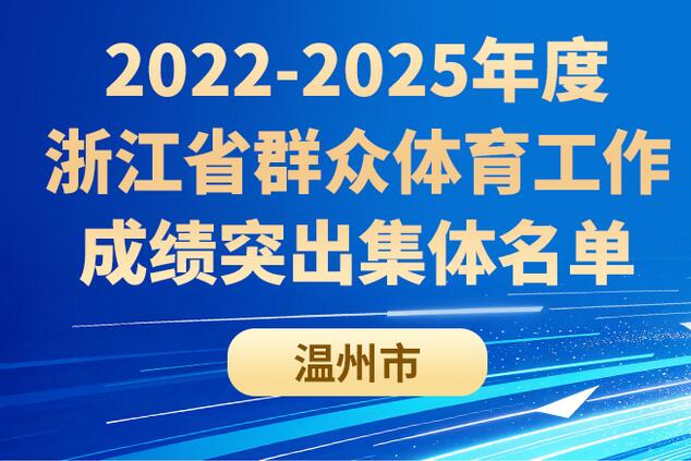 温州一批集体、个人,获全省通报表扬!